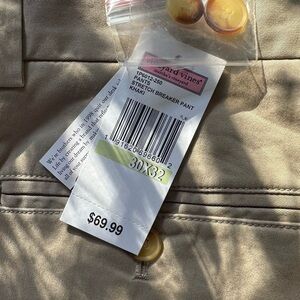 Vineyard Vines Beige Breaker Pants